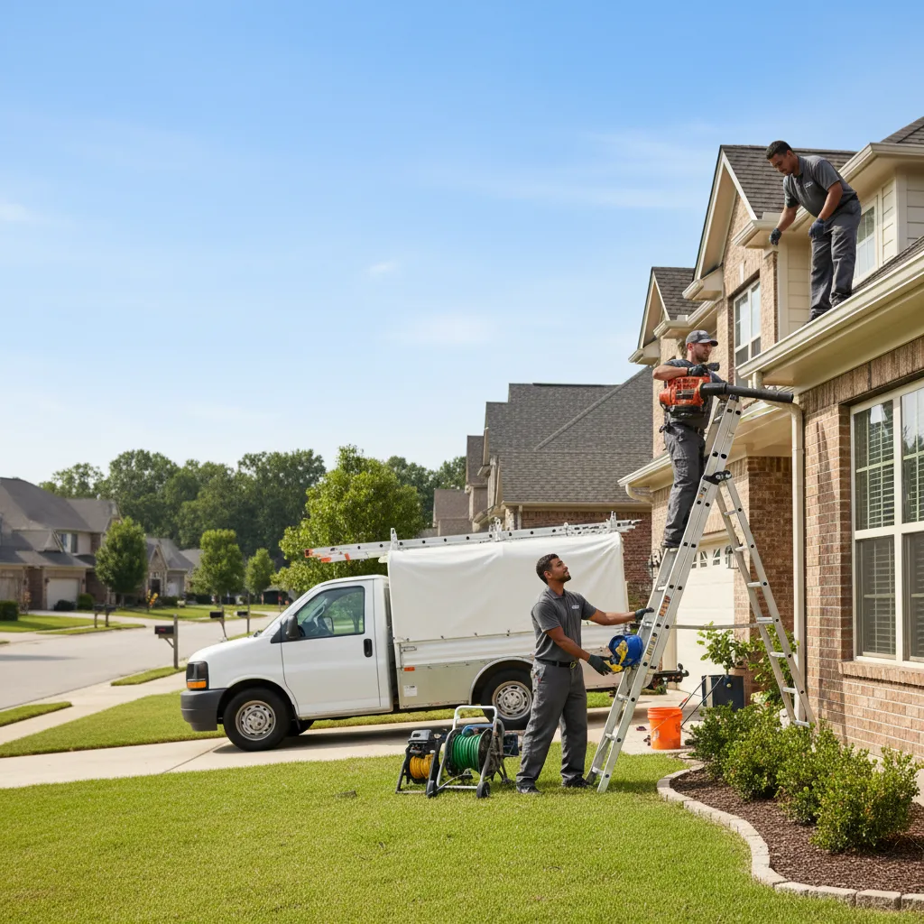 Home Gutter Service in Mineral Springs, NC near me